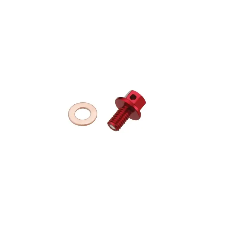 ACCEL ŚRUBA KONTROLI POZIOMU OLEJU W SKRZYNI BIEGÓW HONDA CRF 250R/X ‘02-18, 450R ‘02-16, 450X ‘05-18 (Z MAGNESEM) KOLOR ZŁOT Tylko dziś