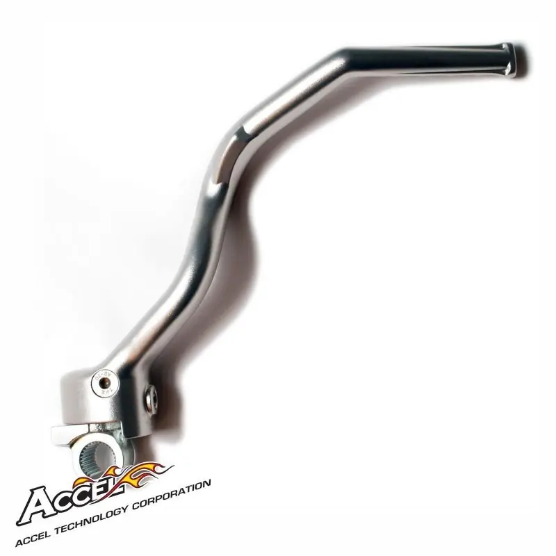 ACCEL DŹWIGNIA STARTERA (KOPKA) ALUMINIOWA KAWASAKI KXF 250 ‘13- ‘20 KOLOR SREBRNY Darmowy zwrot