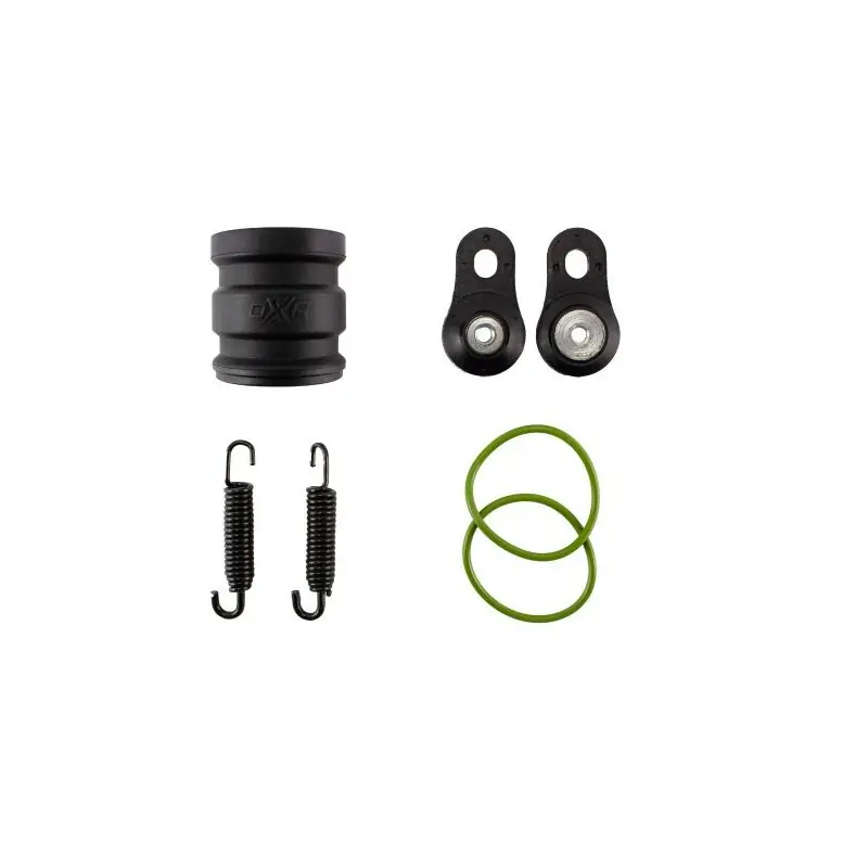 OXA FACTORY ZESTAW MONTAŻOWY, MOCOWANIE, SPRĘŻYNY, ZŁĄCZKA WYDECHU (DYFUZORA) SHERCO SE / SE-R 250 300 250 (GUMA 28/30MM) (00400 Darmowy zwrot