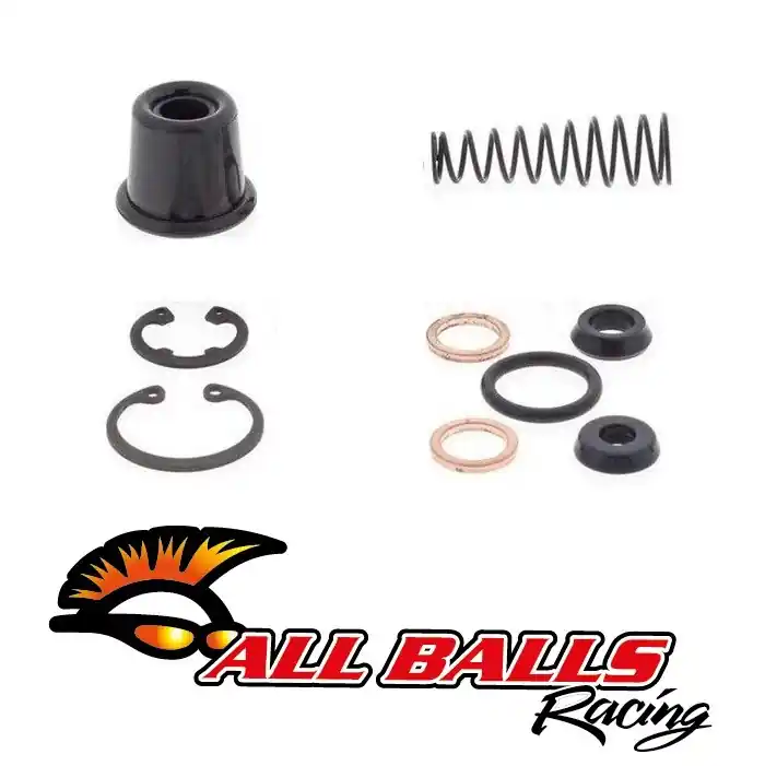 All Balls Zestaw naprawczy pompy hamulcowej tył Honda CR CRF TRX Yamaha YZ YZF YFM Suzuki RM DRZ Kawasaki KX KXF KLX 85/125/250/300/450/900 88-22 18-1007 Wysoka jakość
