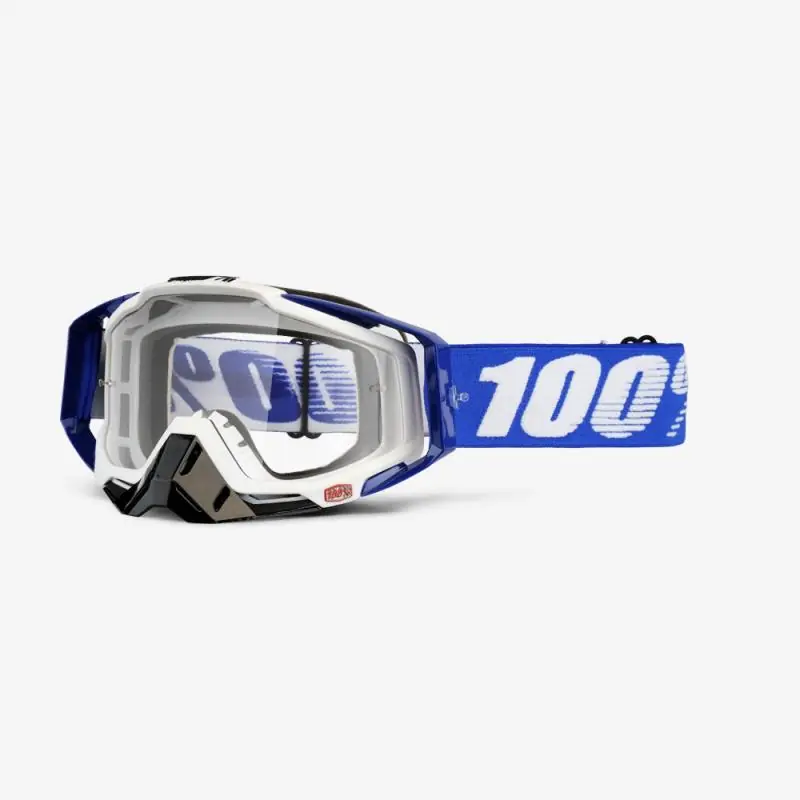 100% Gogle Racecraft Cobalt niebieskie Rabat