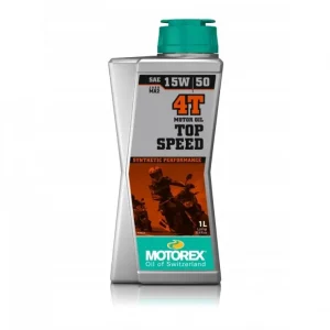 Oferta limitowana Olej silnikowy Motorex Top Speed 4T 15W-50 1 Litr
