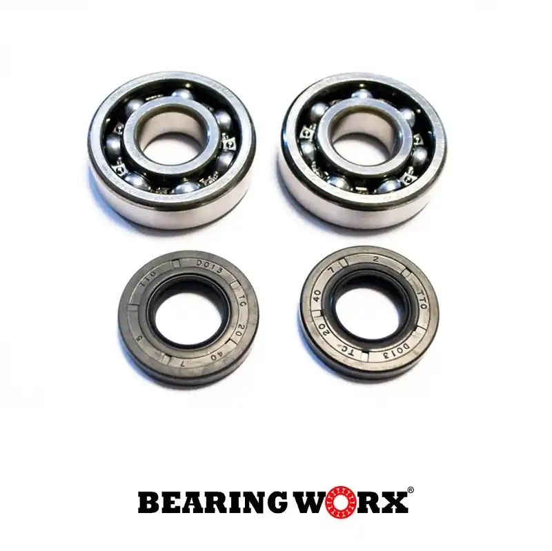 Bearing Worx Komplet łożysk wału KAWASAKI KX65 KX80 KX85, SUZUKI RM60 RM65 (NTN) (24-1006) Obniżka ceny