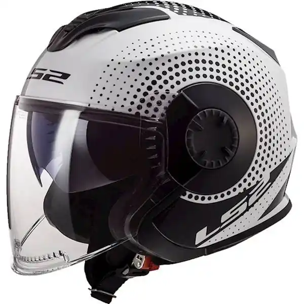 Hit cenowy Kask LS2 OF570 Verso Spin white black L / 59-60cm