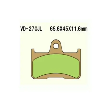 Klocki Hamulcowe Vesrah Vd-270Jl Darmowy zwrot