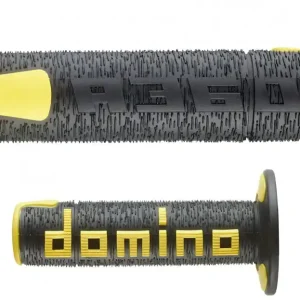 Do wyczerpania zapasów Manetki Domino A360 żółto czarne CROSS ENDURO