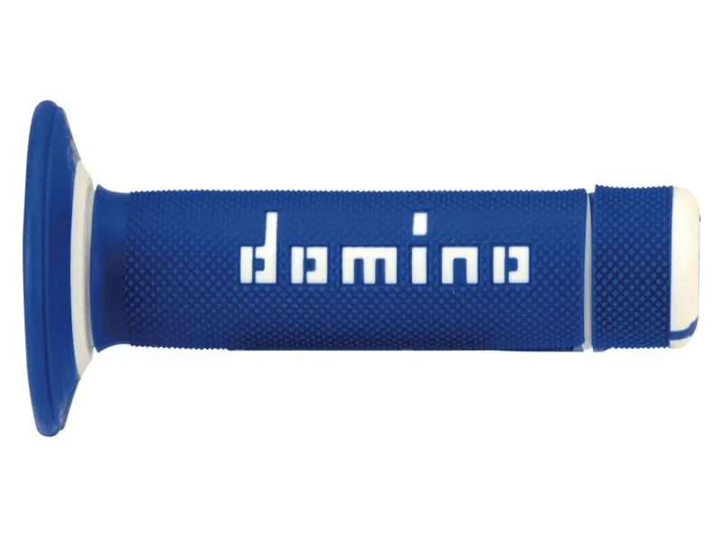 Oferta czasowa Manetki Domino A020 niebiesko białe CROSS ENDURO