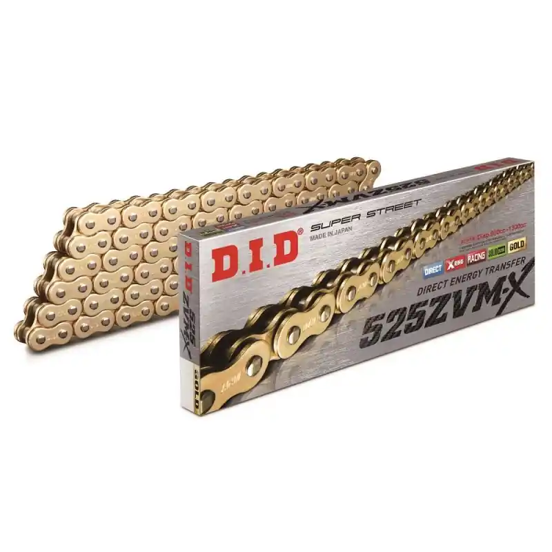 Łańcuch napędowy DID 525ZVMX/118 X-Ring G&G zamknięty Niska cena