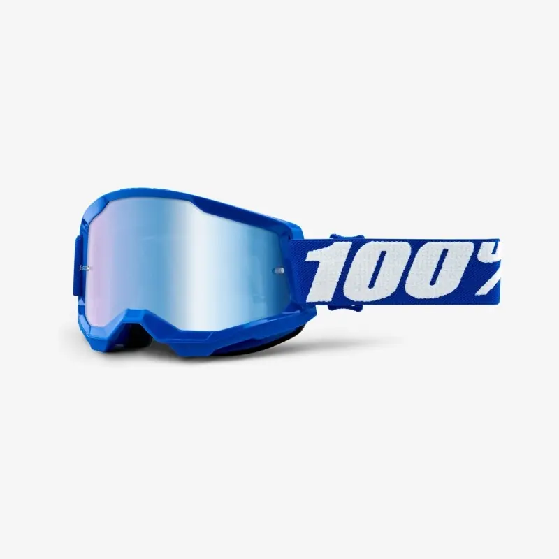 100% Gogle Strata 2 niebieskie szyba lustro niebieskie Tani