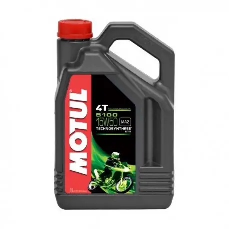 Popularny Olej Motul 5100 Ester 4T Technosynthese 15W50 4L. Olm000007