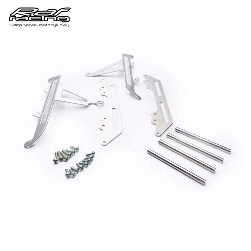 Hit sprzedaży CROSSPRO Osłony chłodnic aluminiowe Honda CRF450R 05-08 kolor srebrny
