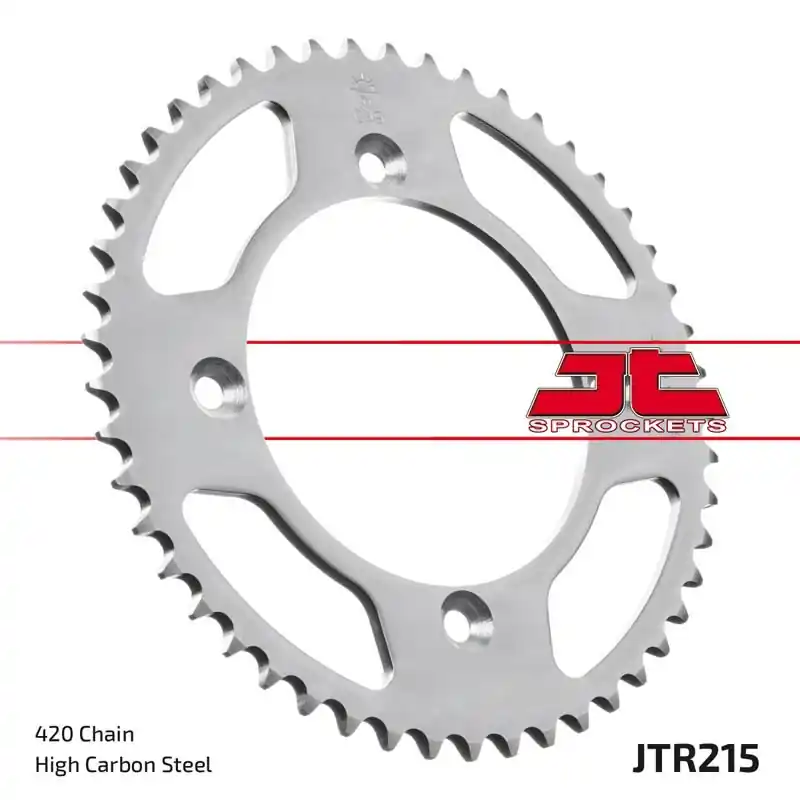 Dostępne od ręki JT Zębatka tylna stalowa JTR215-49Z CRF125 07-23 CR80/85 85-07