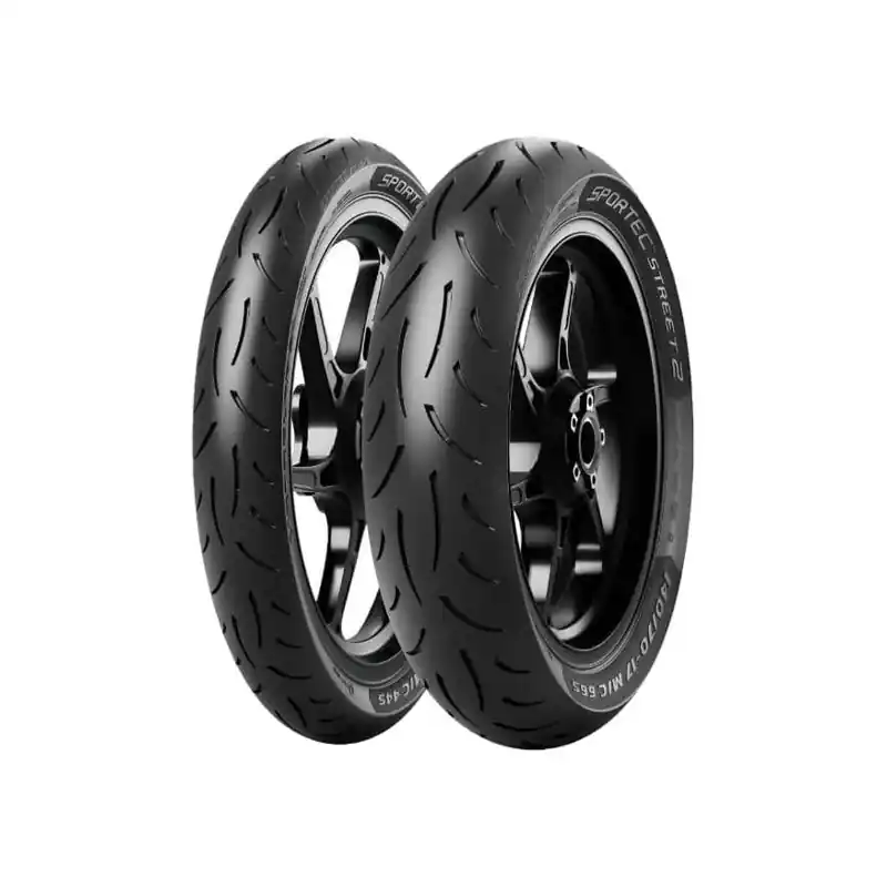 METZELER OPONA 90/80-14 SPORTEC STREET 2 REINF 49S M/C TL PRZÓD/TYŁ DOT 29-30/2024 Premium