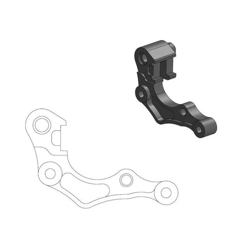 MOTO-MASTER ADAPTER DO TARCZY PRZÓD / PRZEDNIEJ 270MM (DO ZACISKU OEM) HONDA CRF 250R/RX ‘19- , CRF 450R/RX ‘19- Szybka wysyłka