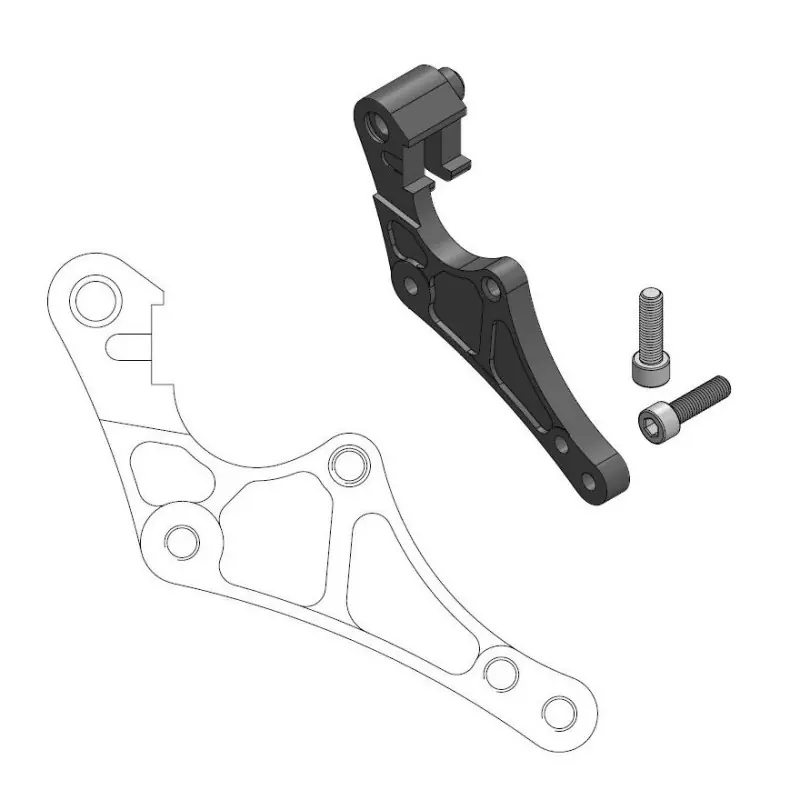 Kup online MOTO-MASTER ADAPTER OVERSIZE 320 MM (SUPERMOTO) DO ZACISKU OEM - KTM,HUSABERG,HUSQVARNA (PATRZ OPIS DODATKOWY)