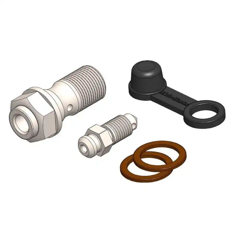 Wyjątkowa oferta MOTO-MASTER ŚRUBA KRÓTKA + ODPOWIETRZNIK DO ZACISKU HAMULCOWEGO KTM/HUSQVARNA/GASGAS BREMBO/MAGURA (M10X1,0)