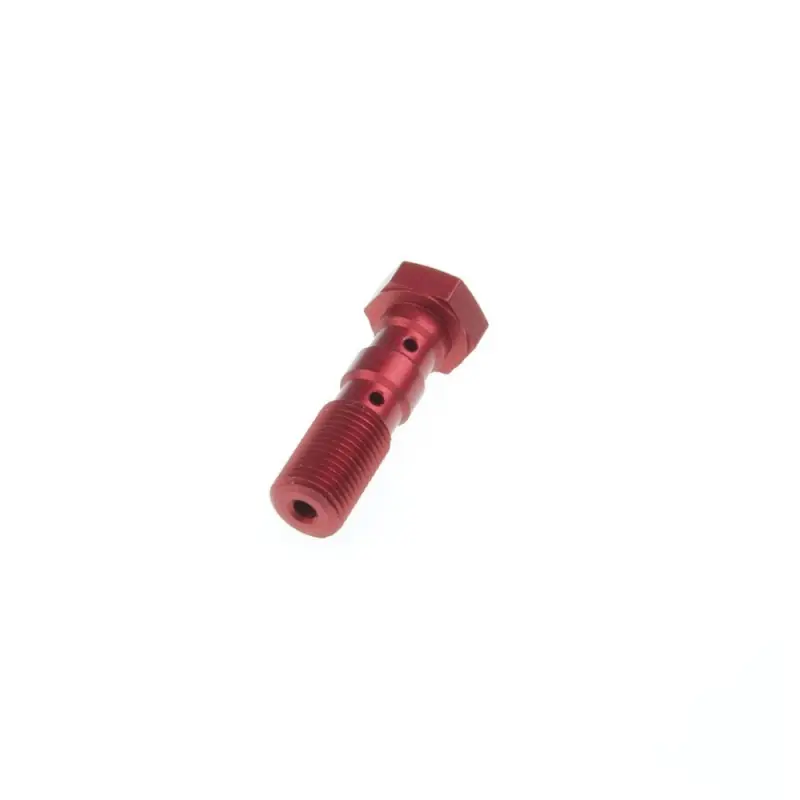 Oferta czasowa TRW ZF ŚRUBA HYDRAULICZNA DO PRZEWODÓW HAMULCOWYCH M10X1,00 PODWÓJNA KOLOR CZERWONY (PROMOCJA)