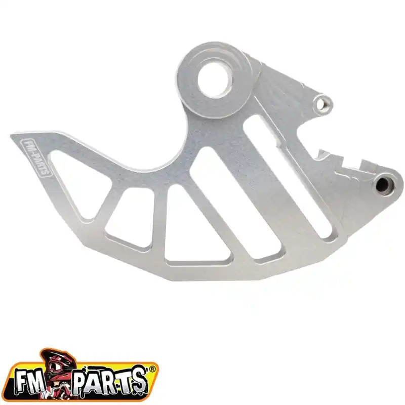 Ograniczona ilość FM-PARTS OSŁONA ALUMINIOWA TARCZY HAMULCOWEJ TYLNEJ KTM / HUSQVARNA / GAS GAS ‘03- ‘23 KOLOR SREBRNY