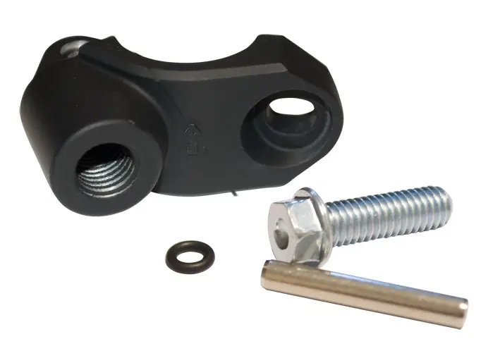 MAGURA OBEJMA POMPY SPRZĘGŁA HYMEC 167 Z UCHWYTEM LUSTERKA M10X1,25MM - ZASTEPUJE MG0723183 Cena promocyjna