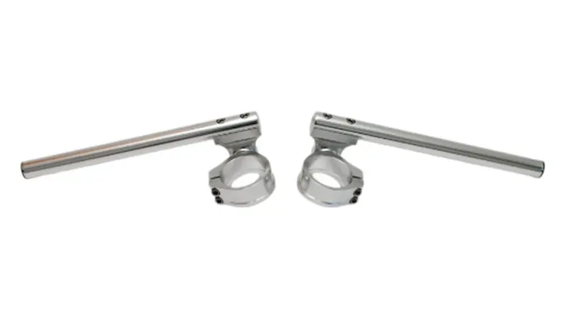 Tylko do końca tygodnia ACCEL KIEROWNICA DWUCZĘŚCIOWA REGULOWANA STREET CLIP-ON UCHWYT 54MM KOLOR SREBRNY