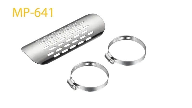 ACCEL OSŁONA KOLANKA WYDECHOWEGO 4T - KOLOR SREBRNY (STAL NIERDZEWNA) (MP641SV) Oferta czasowa