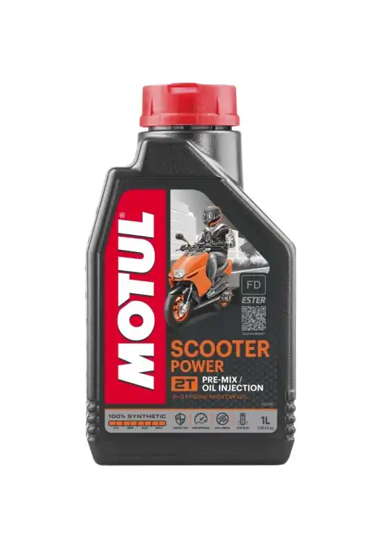 Ograniczona ilość MOTUL OLEJ SILNIK SCOOTER 2T POWER 1L (100% SYNTETYK)