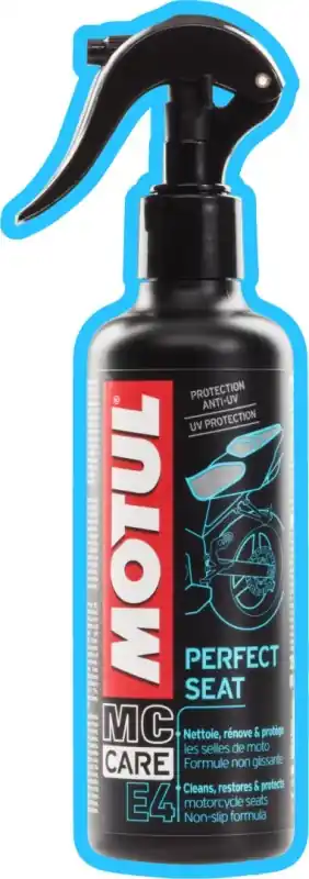 Darmowy zwrot MOTUL E4 PERFECT SEAT 0,25L ATOMIZER (CZYSZCZENIE I KONSERWOWANIE SIEDZENIA)
