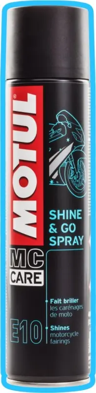 MOTUL E10 SHINE AND GO SPRAY 0,4L (CZYSZCZENIE I OCHRONA LAKIERU) Kup online
