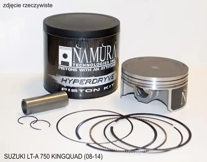NAMURA TŁOK SUZUKI LTA LT-A 750 KINGQUAD (08-14) (103,96MM) (BIG BORE DLA KINGQUAD 700) HYPERDRYVE (PIERŚCIENIE NA-30015R) Kup online