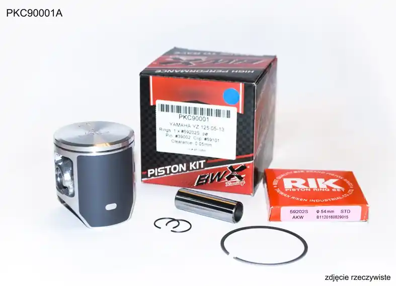 BEARING WORX TŁOK YAMAHA YZ 125 (YZ125) ‘05-‘21 (53,95MM) PIERŚCIENIE RIK (1SZT.) Tylko do końca tygodnia