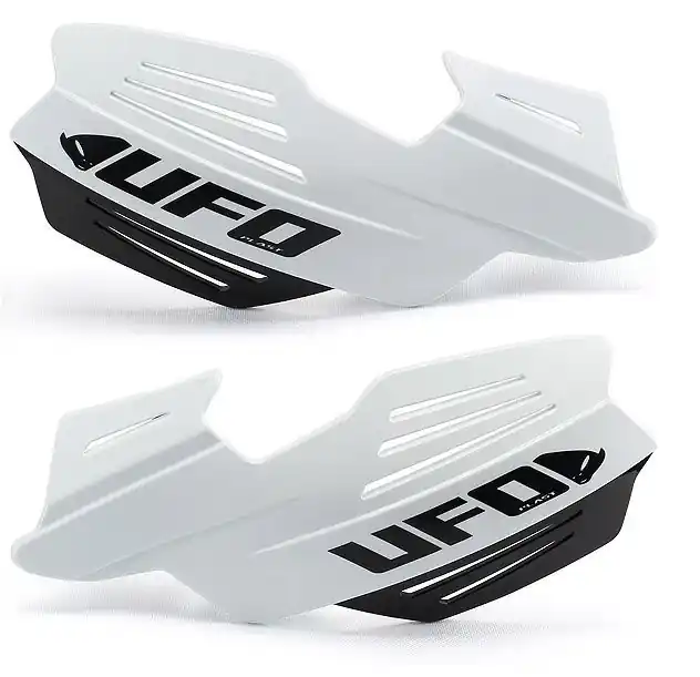 UFO PLASTIKI ZAMIENNE DO OSŁON RĄK (HANDBARÓW) VULCAN PM01650041 KOLOR BIAŁY/CZARNY Ograniczona ilość