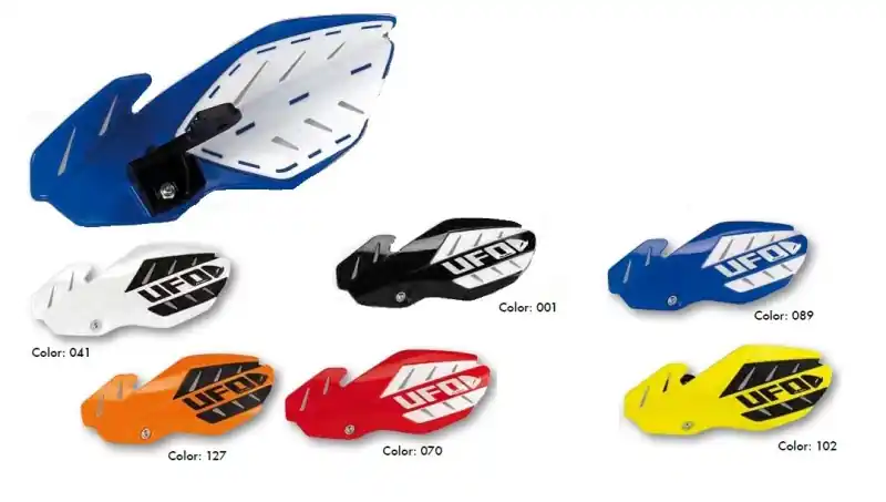 Oferta UFO PLASTIKI ZAMIENNE DO OSŁON RĄK (HANDBARÓW) FLAME KOLOR NIEBIESKI/BIAŁY