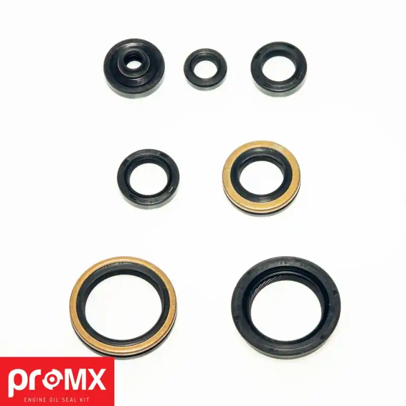 Dostępne od ręki PROMX PROMOCJA KOMPLET (ZESTAW) USZCZELNIACZY SILNIKOWYCH SUZUKI RM 125 (04-10) (7SZT.)