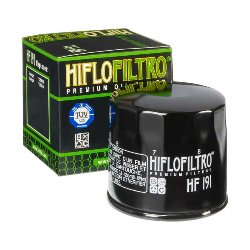 Bestseller HIFLO FILTR OLEJU HF 191 TRIUMPH BONNEVILLE 800 ‘01- ‘04, DAYTONA 955 ‘99- ‘04, SPEED TRIPLE / SPRINT 955 ‘01- ‘04, TIGER 955