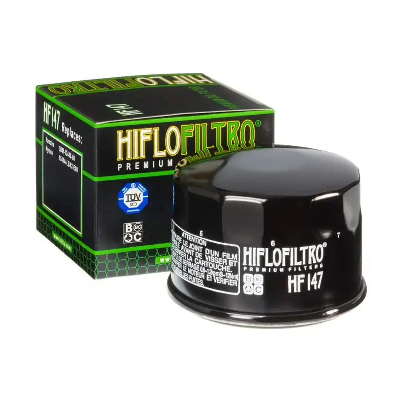 HIFLO FILTR OLEJU HF 147 YAMAHA FZS 600/ YFM 660, KYMCO X-CITING 500 (05-13) (50) Dodaj do koszyka
