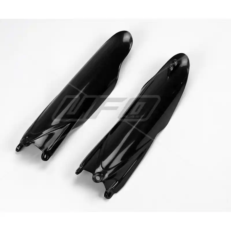Hit sprzedaży UFO OSŁONY TELESKOPÓW ( AMORTYZATORÓW ) PRZEDNICH YAMAHA YZ 125/250 ‘22- ‘26 , YZF 250/450 ‘10- ‘23, KOLOR CZARNY