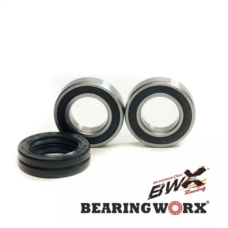 BEARING WORX ŁOŻYSKA KOŁA PRZEDNIEGO Z USZCZELNIACZAMI KAWASAKI KX125 93-05,KX250 93-07,KXF250 04-11,KXF450 06-11,SUZUKI DRZ (25 Wysoka jakość