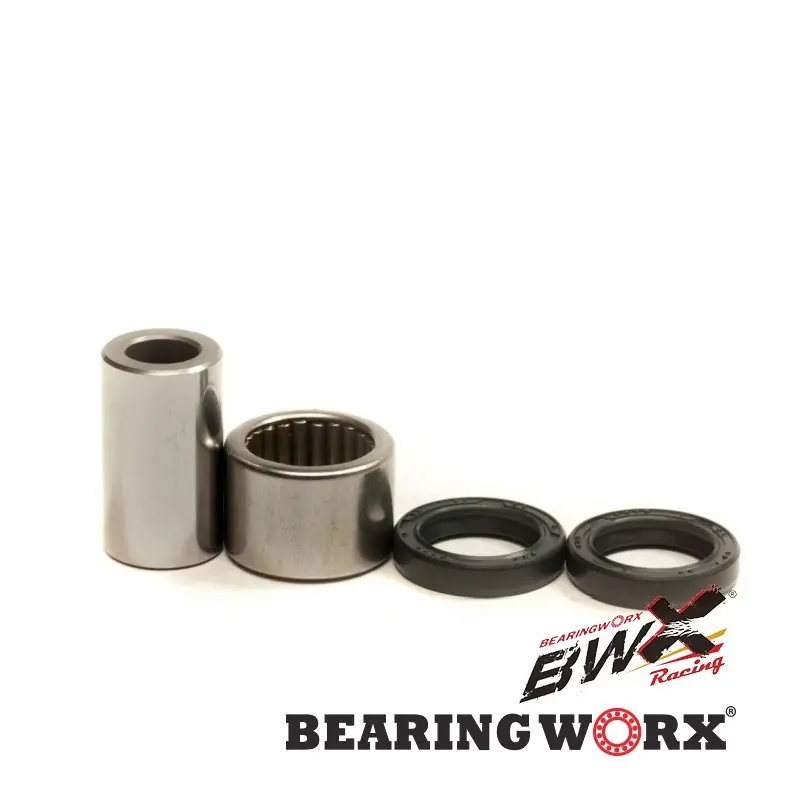 BEARING WORX ZESTAW NAPRAWCZY MOCOWANIA (ŁOŻYSKA) AMORTYZATORA TYLNEGO DOLNE HONDA XR400R 98-04, FMX650, GÓRNE TRX450R/ER 04-14 Ograniczona ilość