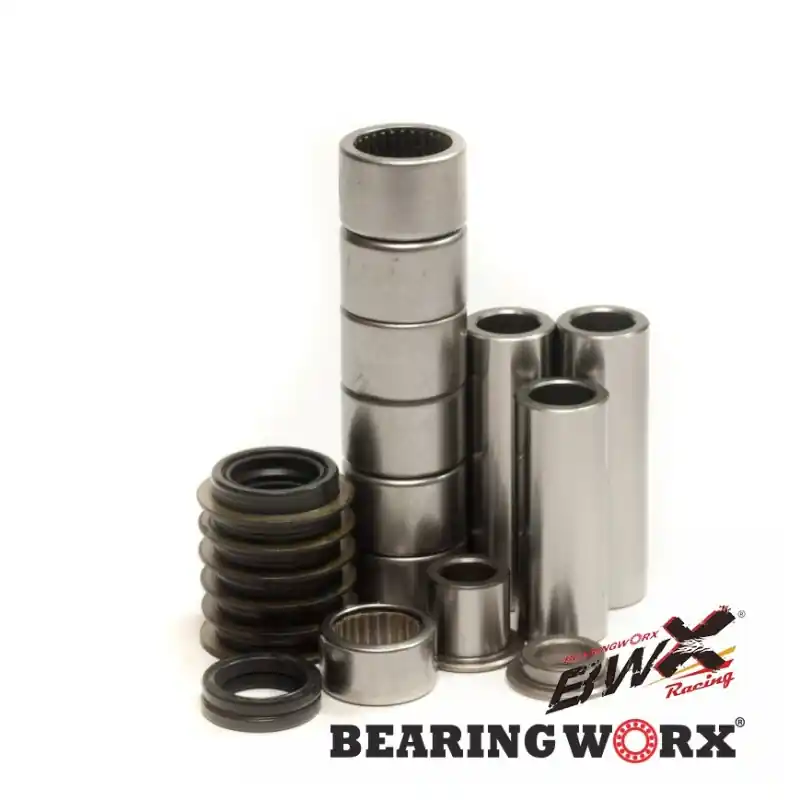 Szybka wysyłka BEARING WORX ZESTAW NAPRAWCZY ŁĄCZNIKA (PRZEGUBU) WAHACZA KAWASAKI KX 100 98-11, KX80 98-00, KX85 01-25 (27-1014)=SAL70020