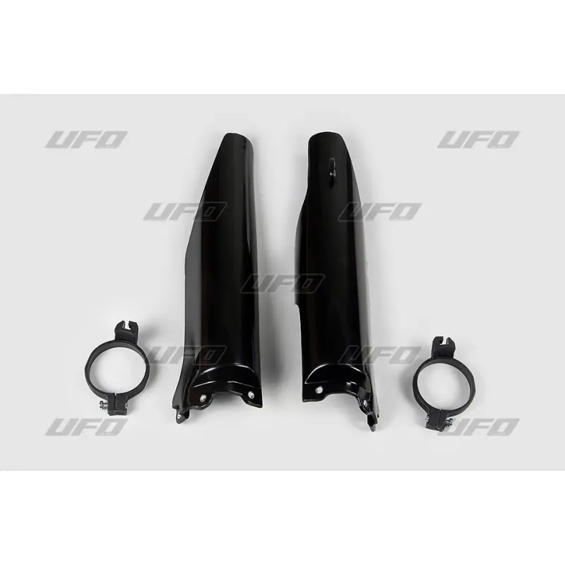 UFO OSŁONY TELESKOPÓW ( AMORTYZATORÓW ) PRZEDNICH KAWASAKI KX 125/250 ‘04- ‘08, KXF 250 ‘04- ‘05 KOLOR CZARNY (Z PROWADNICAMI) Oferta czasowa