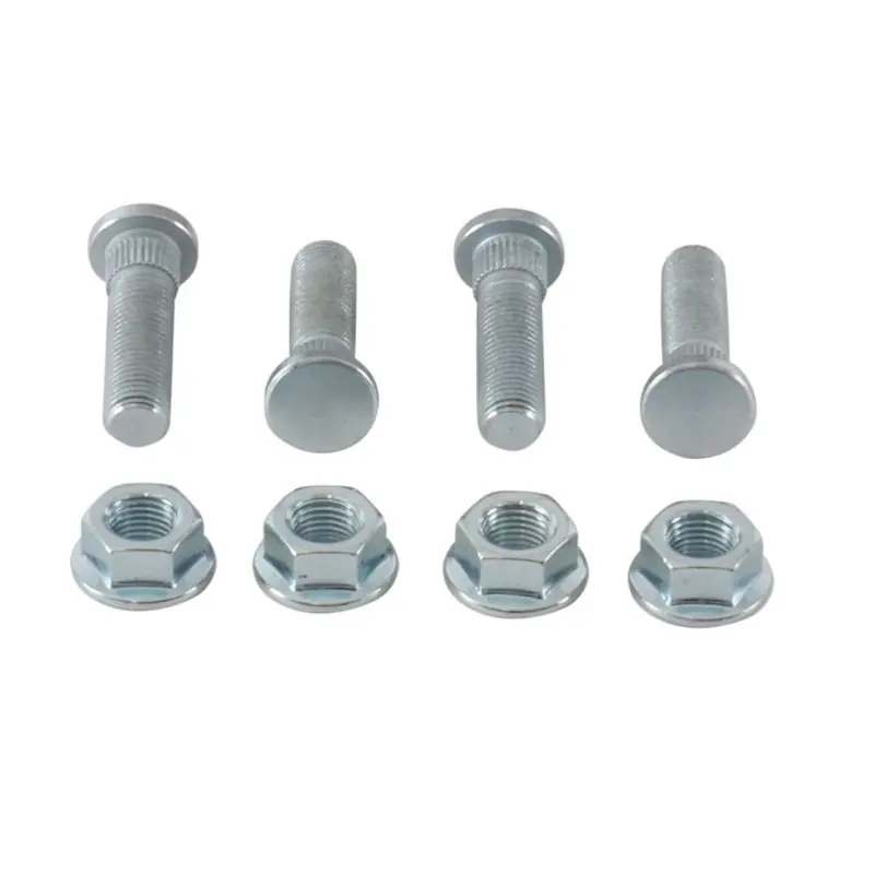 Nie przegap ALL BALLS SZPILKI I NAKRĘTKI KOŁA PRZEDNIEGO / TYLNEGO M10 X GWINT CALOWY 24G 3/16 " POLARIS HAWKEYE/SPORTSMAN/HO/ACE - PATRZ OP