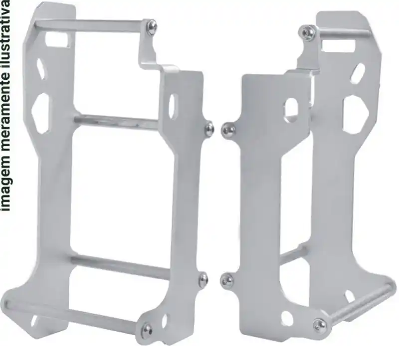 Ostatnia szansa CROSSPRO OSŁONY CHŁODNICY ALUMINIOWE MODEL LIGHT ICE POLISH TM EN/MX 250, EN/MX 300 ‘19 KOLOR SREBRNY