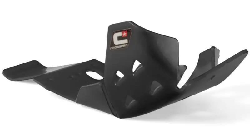 Okazja CROSSPRO WYPRZEDA Z OSŁONA SILNIKA I ŁĄCZNIKA WAHACZA (PRO-LINK) Z TWORZYWA DTC ENDURO HUSQVARNA FC 250/350 ‘14-15, FE 250/350 14-16, SXF250 ‘13-15 KOLOR CZARNY