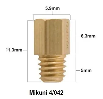 PROX DYSZA GŁÓWNA MIKUNI TYP 4/042 ŚREDNICA 200 ( 1 SZT. ) Oferta czasowa
