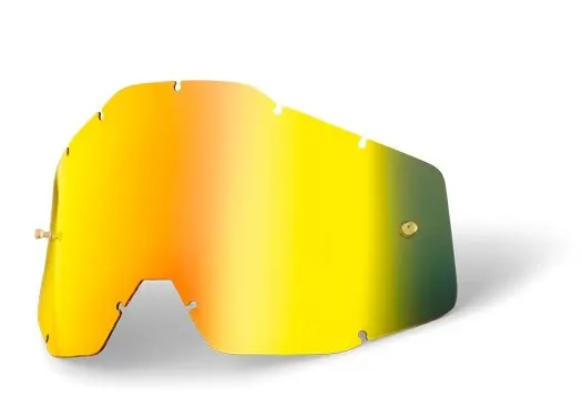 Popularny 100 PROCENT WYPRZEDAŻ SZYBA/SZYBKA DO GOGLI JUNIOR ACCURI 1 / STRATA 1 YOUTH GOLD MIRROR KOLOR ZŁOTE LUSTRO Z ANTI FOG STARY KOD 51003-009-02 STARSZY