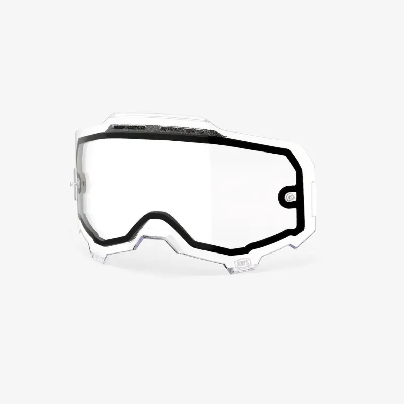 Ekspresowa dostawa 100 PROCENT ARMEGA / ARMATIC REPLACEMENT DUAL PANE VENTED CLEAR LENS - SZYBA/SZYBKA/SZYBKA PODWÓJNA WENTYLOWANA DO GOGLI ARMEGA / ARMATIC KOLOR PRZEŹROCZYSTY