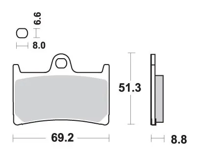 SBS KLOCKI HAMULCOWE KH252 / KH380 RACING DUAL CARBON KOLOR CZARNY Zamów dziś