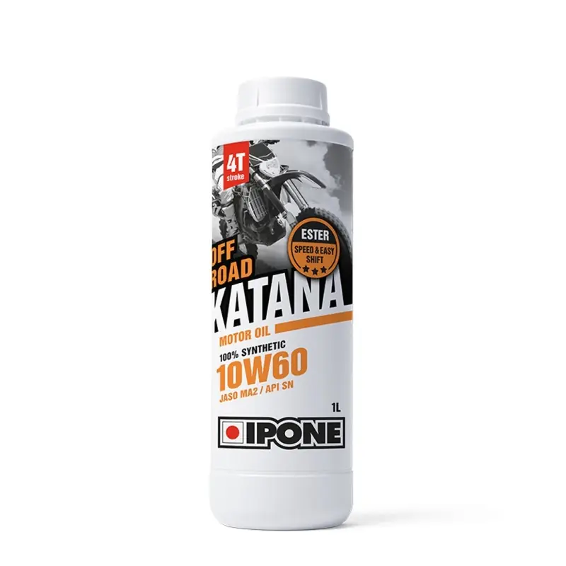 IPONE KATANA OFF ROAD 10W60 OLEJ SILNIKOWY 100% SYNTETYK 1L (ESTER, MA2) (AKC) (15) Bezpieczne zakupy