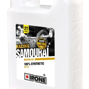 Oferta limitowana IPONE SAMOURAI RACING 2T OLEJ DO MIESZANKI 100% SYNTETYK 4L ESTER (AKC) (6)