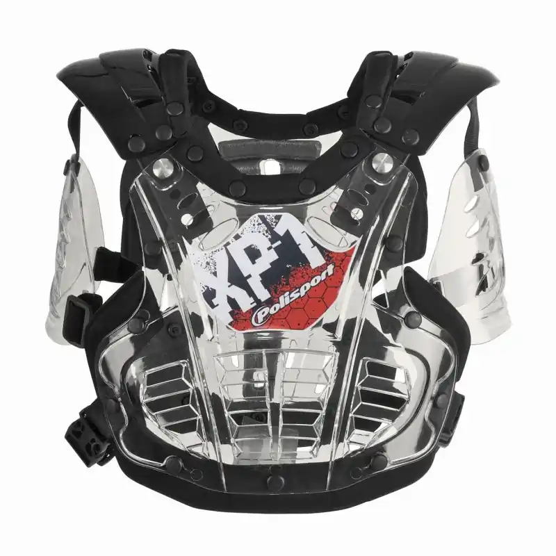 Szybka dostawa POLISPORT OSŁONA KLATKI PIERSIOWEJ MODEL XP1 MINI KID CLEAR KOLOR PRZEŹROCZYSTY